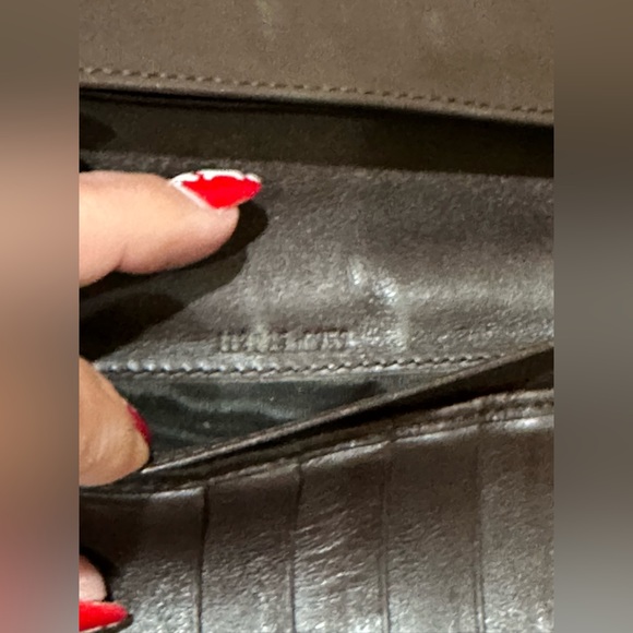 Gucci Guccissma Brown Leather Long Wallet - Picture 7 of 9